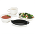 Thumbnail image #1 for Microwave-Ware Oval Polycarbonate Casserole Dish, 8 oz., 7-1/2 x 4-1/4 In., White