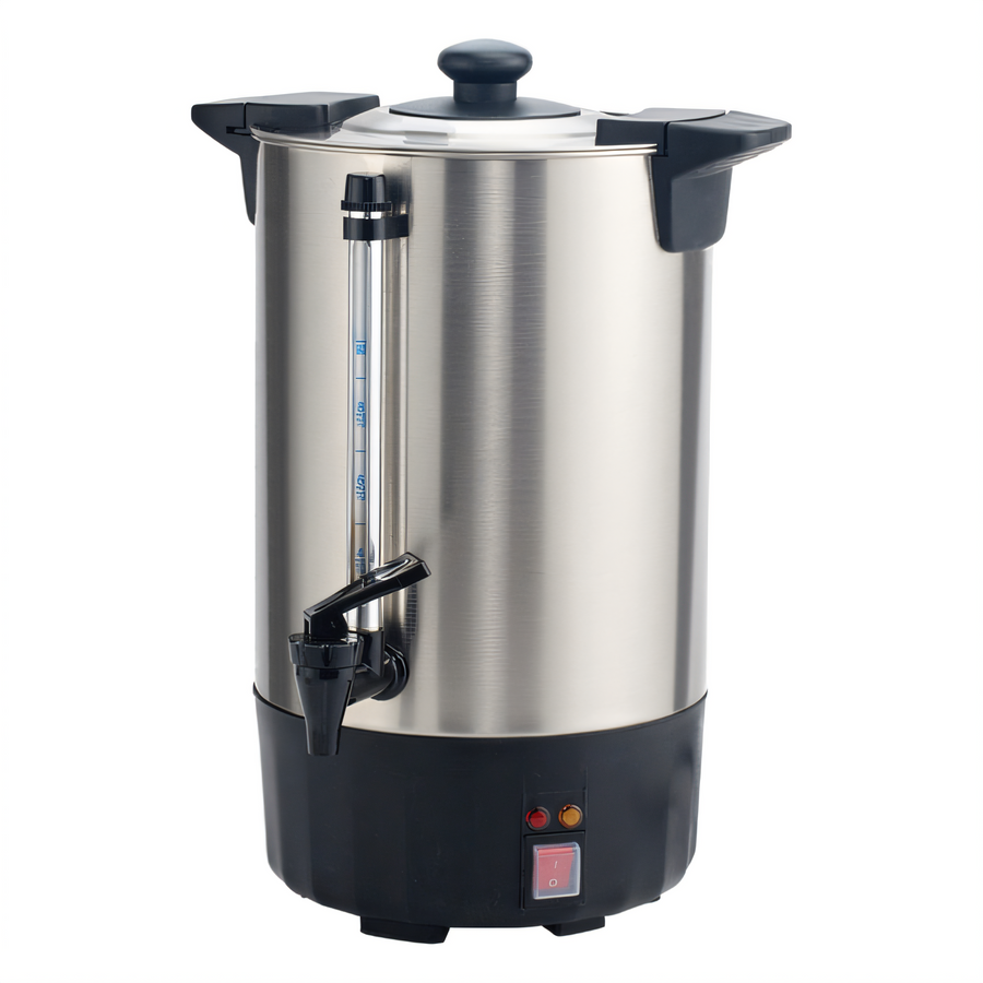 Product image #1 for Winco 50-Cup Commercial Coffee Urn, 8 Liter, 304 Stainless Steel