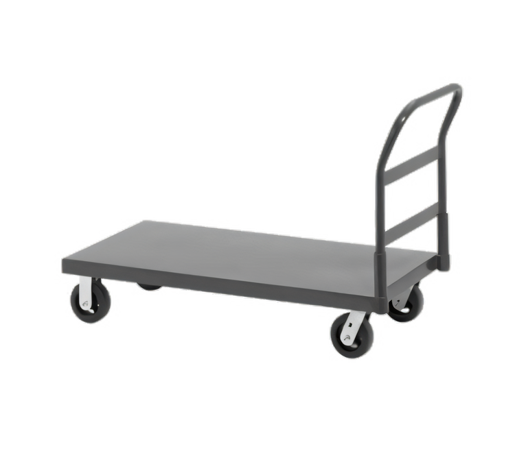Product image #1 for Channel Manufacturing Smooth Deck Steel Platform Truck, 30 x 62 Inches, 2,000 lb Capacity