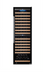 Thumbnail image #1 for Omcan Vinovero Single-Section Dual-Zone Wine Refrigerator, 181-Bottle Capacity, 27-Inch Wide, Black Glass Door