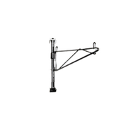 Eagle Valu-Gard Prepackaged Adjustable Post Wire Wall Mount End Unit for 14-Inch Shelves