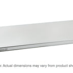 Thumbnail image #1 for Metro Super Erecta 2136FG Flat Solid Galvanized Shelf, 36"W x 21"D, Raised Ship's Edge