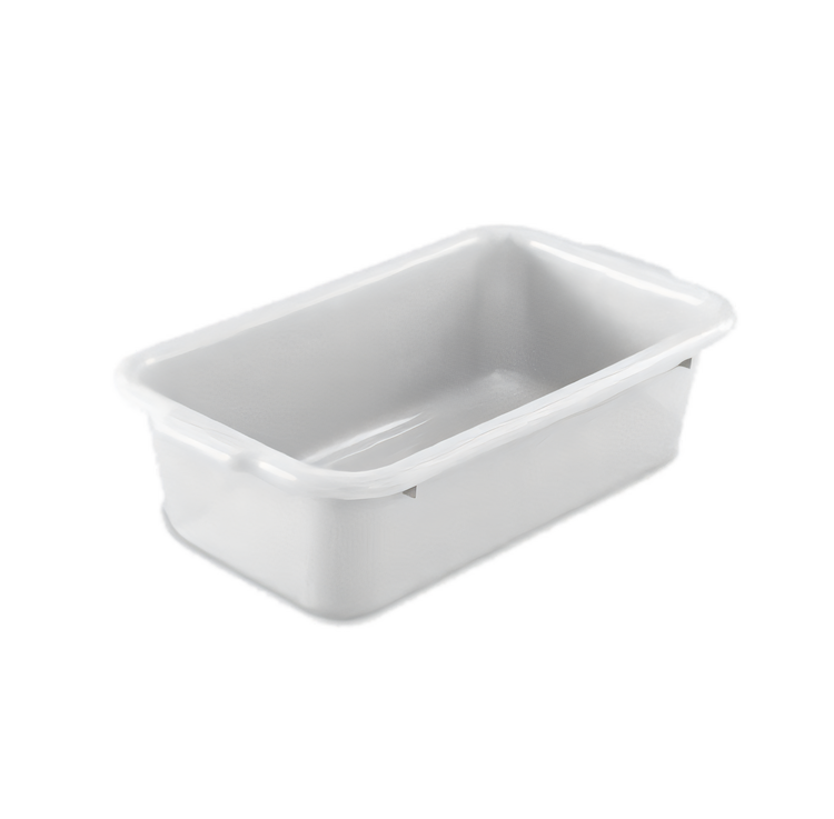 Product image #1 for Signature Under-Counter High-Density Polyethylene 1-Compartment Bus Box, 20 x 12 x 6 Inches, Gray