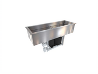 Duke CP2-SL-DC-D Drop-In 2-Pan Refrigerated Cold Food Well with Touchscreen Controls