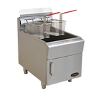 Thumbnail image #1 for Eagle Group RedHots CLGF30-NG 30 lb Countertop Natural Gas Deep Fryer, Single Fry Pot, Thermostatic Controls