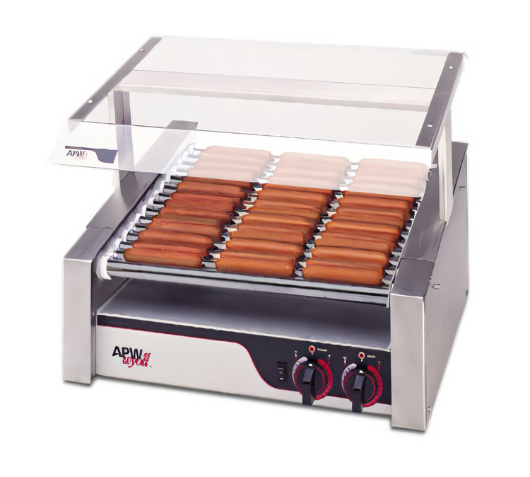 Product image #1 for X*PERT HotRod Regular Size Hot Dog Roller Grill with 11 Chrome Rollers