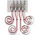 Thumbnail image #1 for Secondary Regulator Panel Assembly for 4 Products with 3/8-Inch Jumper Lines