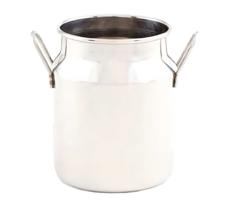 Product image #1 for American Metalcraft 10 oz Stainless Steel Milk Can Pitcher with Handles