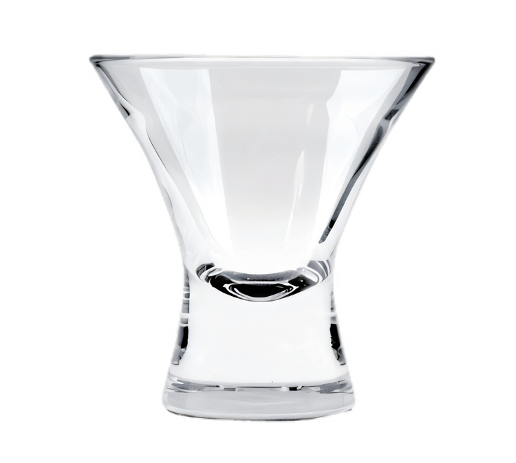 Product image #1 for Perfect Portions Mini Stemless Martini Glass, 2-1/2 oz., Clear, Weighted Base