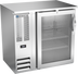 Thumbnail image #1 for Beverage-Air 36-Inch One-Section Glass Door Back Bar Cooler with Stainless Steel Top