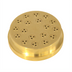 Thumbnail image #1 for Omcan #12 2.5 mm Brass Spaghetti Pasta Die