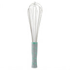 Thumbnail image #1 for Vollrath Jacob's Pride® 47091 12-Inch French Whip with Aqua Nylon Handle and Reinforced Stainless Steel Wires Case of 12