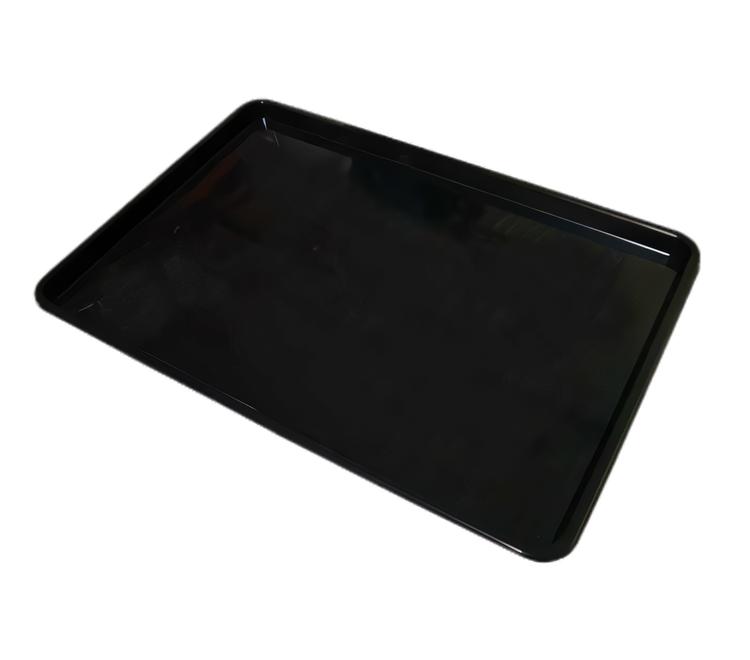 Product image #1 for 18 x 26 Inch Black Plastic Meat Tray