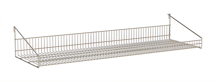 Product image #1 for Metro SmartWall Life 48-Inch x 14-Inch Wall-Mounted Grid Shelf with Retaining Edge