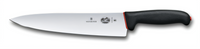 Victorinox 10-Inch Chef's Knife with Black/Red Dual Grip Handle
