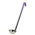 Thumbnail image #1 for Winco Purple Color-Coded Stainless Steel 4 oz Ladle with 15-1/2 Inch Handle