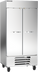 Thumbnail image #1 for Beverage-Air Horizon Series Two-Section Reach-In Freezer with Solid Lockable Doors, 35.08 Cu. Ft., Stainless Steel, Self-Contained