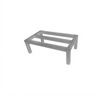 CAC China Heavy Duty Welded Aluminum Dunnage Rack, 24 x 18 x 12 Inches
