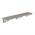 Thumbnail image #1 for Advance Tabco Heavy Duty Slotted Stainless Steel Cook Line Wall Shelf, 120 x 21 Inches