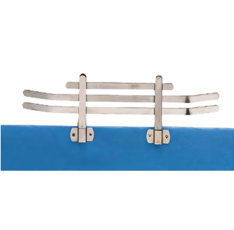 Product image #1 for American Metalcraft Polished Stainless Steel Counter Setup Menu Holder, 15-1/2 x 5 Inch