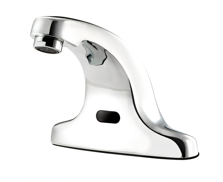Product image #1 for Krowne Royal Series Electronic Touchless Deck-Mount Faucet with Infrared Sensor, 4-Inch Centers