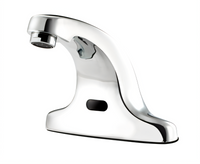 Krowne Royal Series Electronic Touchless Deck-Mount Faucet with Infrared Sensor, 4-Inch Centers