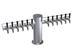 Thumbnail image #1 for Krowne Max-T Style Countertop 12-Faucet Glycol-Cooled Beer Tower, Brushed Stainless Steel