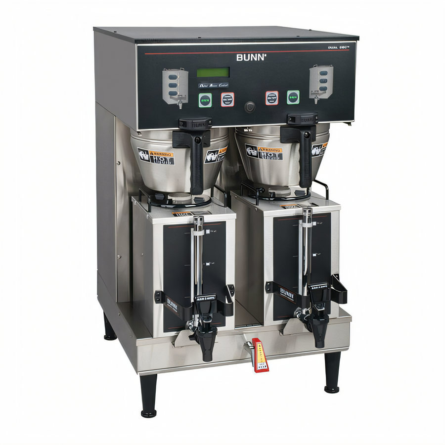 Product image #1 for BUNN BrewWISE Dual GPR DBC Satellite Coffee Brewer with 2 GPR Servers