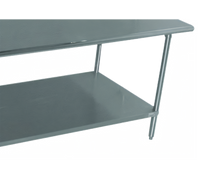 Advance Tabco KT-103 Stainless Steel Prep Tables