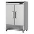 Thumbnail image #1 for Turbo Air Super Deluxe 39.9 Cu. Ft. Two-Section Reach-In Freezer, Stainless Steel, Bottom Mount