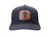 Thumbnail image #1 for Barfly Trucker Cap with Logo Patch, Black with Black Mesh