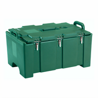 Cambro Camcarrier® Non-Electric Top-Loading Insulated Food Pan Carrier, 40 Qt., Kentucky Green