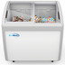 Thumbnail image #1 for KoolMore 9 Cu. Ft. Ice Cream Display Chest Freezer with 40-Inch Glass Sliding Doors