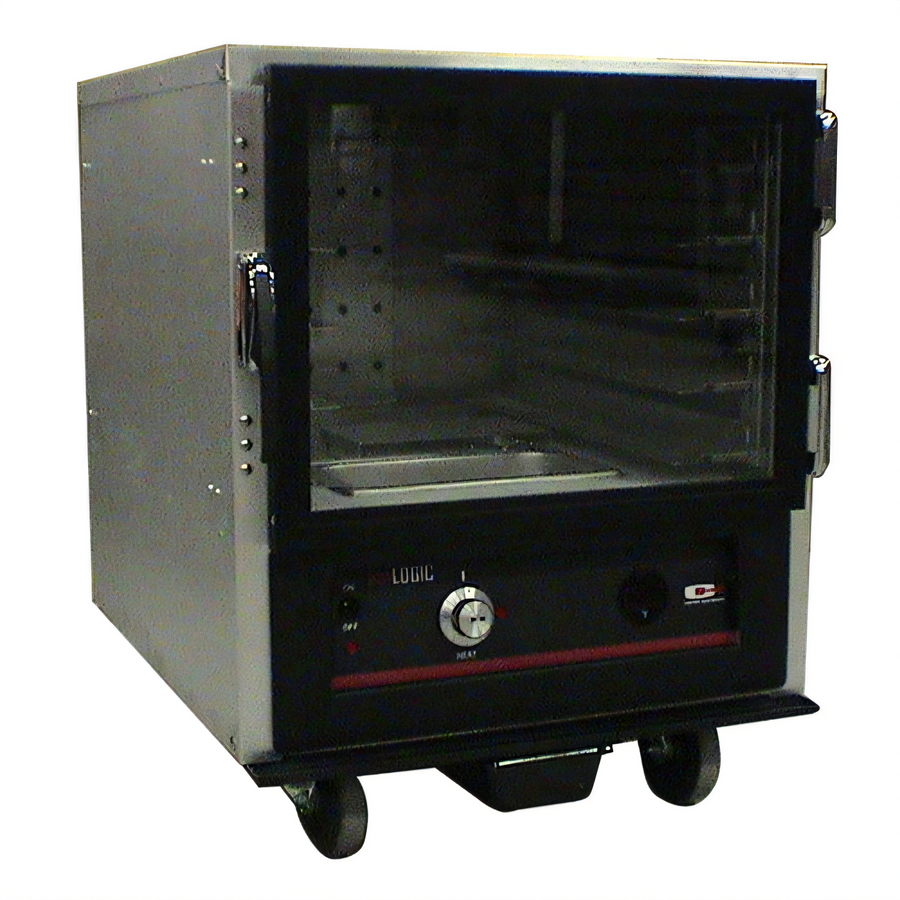 Product image #1 for hotLOGIX HL1-5 Undercounter Non-Insulated Heated Holding Cabinet with Glass Door, 10 Pan Capacity