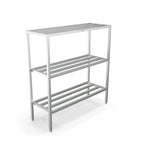 Thumbnail image #1 for John Boos 34-Inch Wide x 21-Inch Deep 3-Shelf Stainless Steel Cooler Rack
