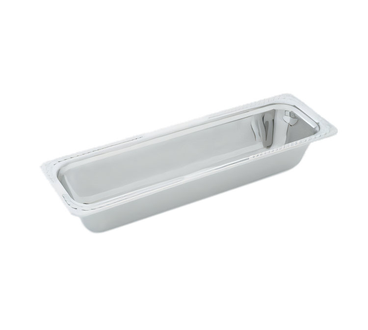 Product image #1 for Vollrath Miramar Decorative 1/2 Size Long Food Pan, 4.4 Qt, Stainless Steel