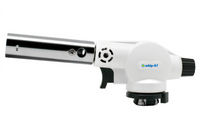Whip-It! White Culinary Blow Torch with Detachable Base and Recipe Booklet