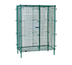Thumbnail image #1 for EagleGard Stationary Open Wire Security Cage with 2 Padlock-Ready Doors, 51-1/4 x 17-1/4 x 67 Inches