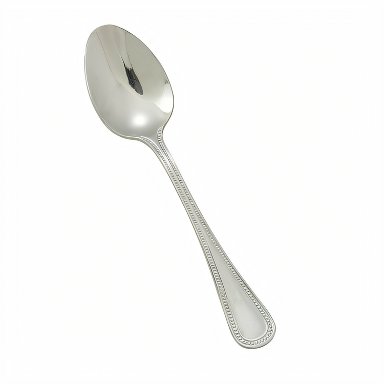 Product image #1 for Deluxe Pearl 7-1/4 Inch Extra Heavy Weight 18/8 Stainless Steel Dinner Spoon