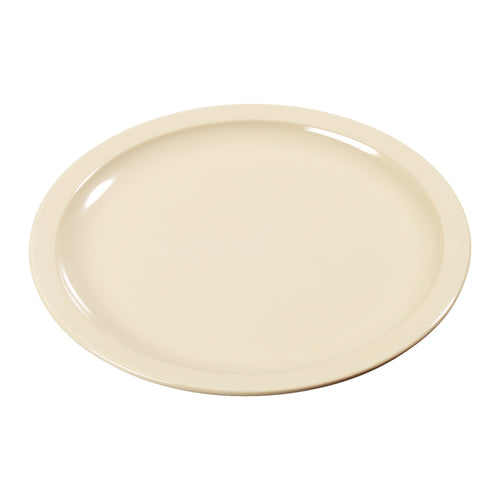 Product image #2 for Kingline Tan Melamine Round Pie Plate, 6-1/2 Inch, Narrow Rim