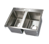Thumbnail image #1 for John Boos Pro-Bowl 2-Compartment Drop-In Stainless Steel Sink