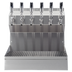 Thumbnail image #1 for Kronos 6-Faucet Wall-Mount Glycol-Cooled Draft Beer Tower with Integrated Drip Tray