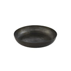 Thumbnail image #1 for American Metalcraft ASEAB12 Black Hammered Aluminum Round Seafood Tray, 12-Inch, 80 oz. Case of 16