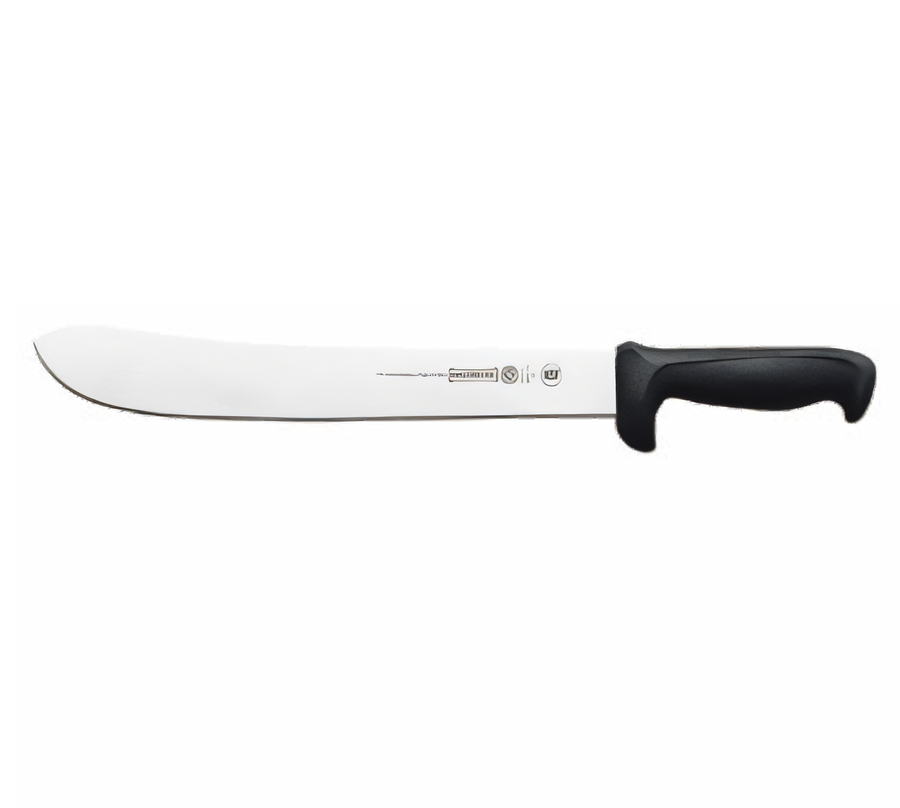 Product image #1 for Mundial 12-Inch Butcher Knife with Sanitized Antimicrobial Black Polypropylene Handle