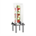 Thumbnail image #1 for One by One 1.5 Gallon Acrylic Infusion Beverage Dispenser with Drip Tray, Silver Metal Base