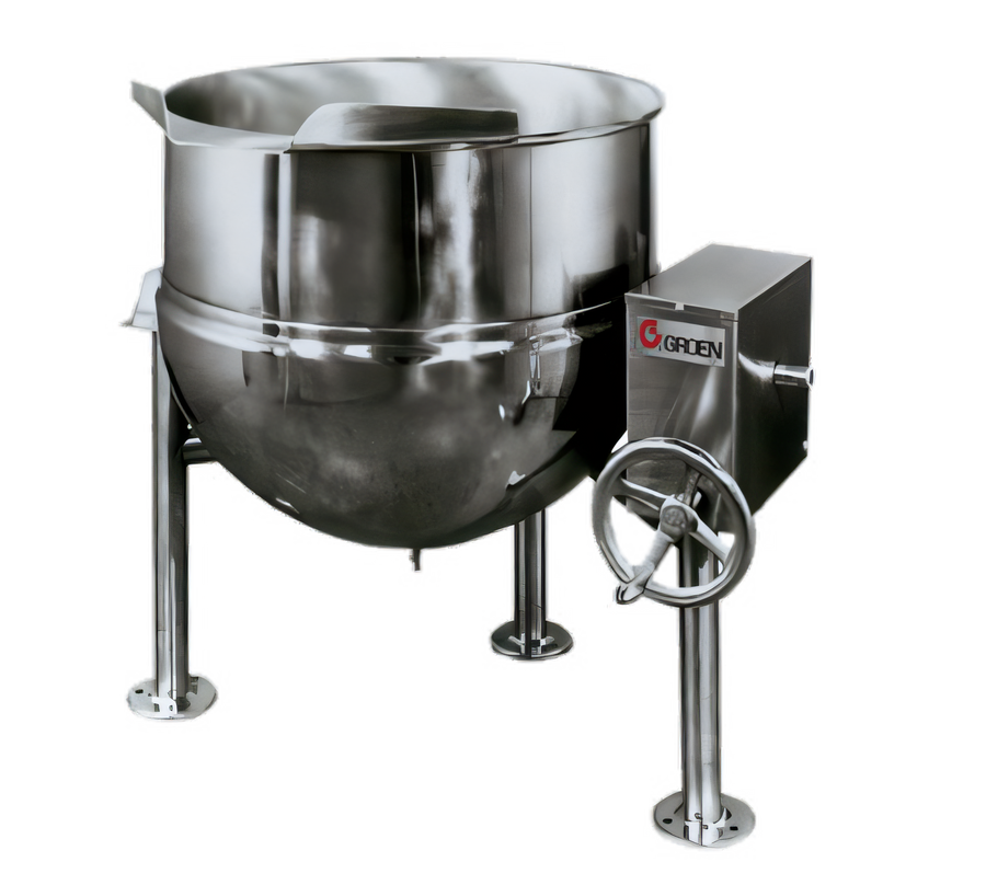 Product image #1 for Groen DL-20 20-Gallon Direct Steam Floor-Mounted Tilting Steam Kettle