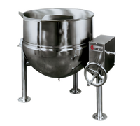 Groen DL-20 20-Gallon Direct Steam Floor-Mounted Tilting Steam Kettle