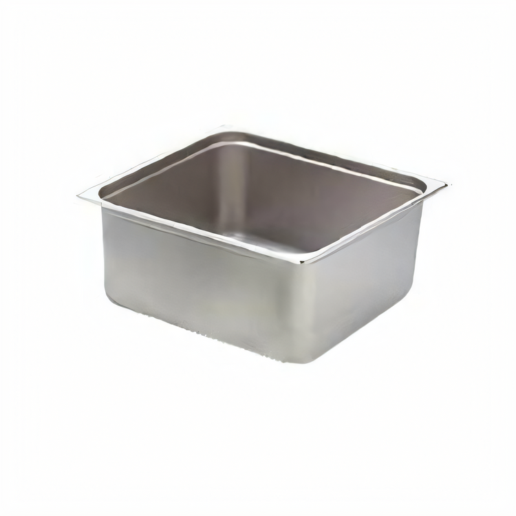 Product image #1 for Omcan USA 2/3 Size Stainless Steel Solid Steam Table Pan, 6-Inch Deep
