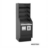 Fusion Self-Service Ambient Inline Packaging Counter with LED Top and Shelf Lights