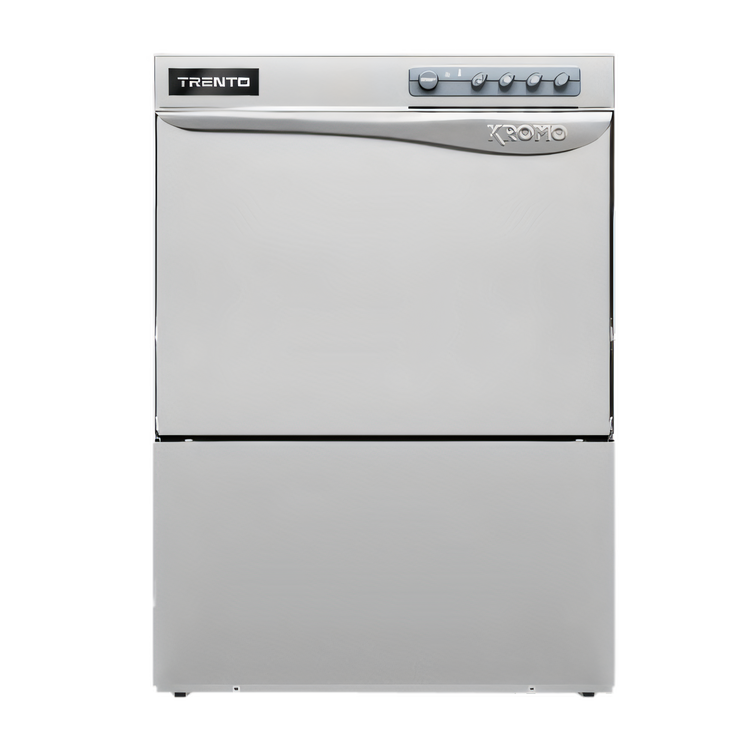 Product image #1 for Trento Kromo High-Temperature Undercounter Door-Type Dishwasher with Booster Heater, 30 Racks/Hour